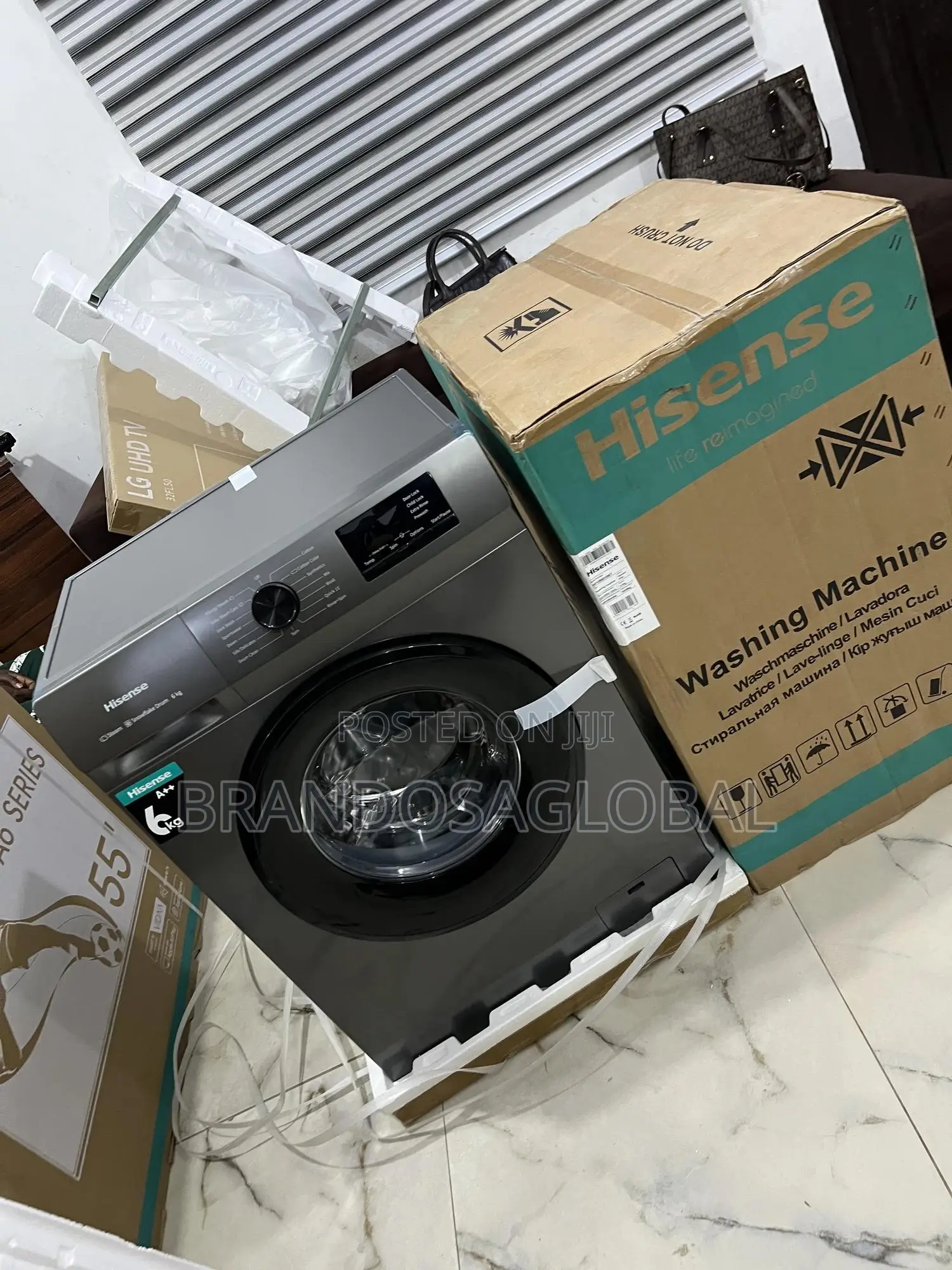 6kg Hisense Washer – Front Load, Energy Saving Machine