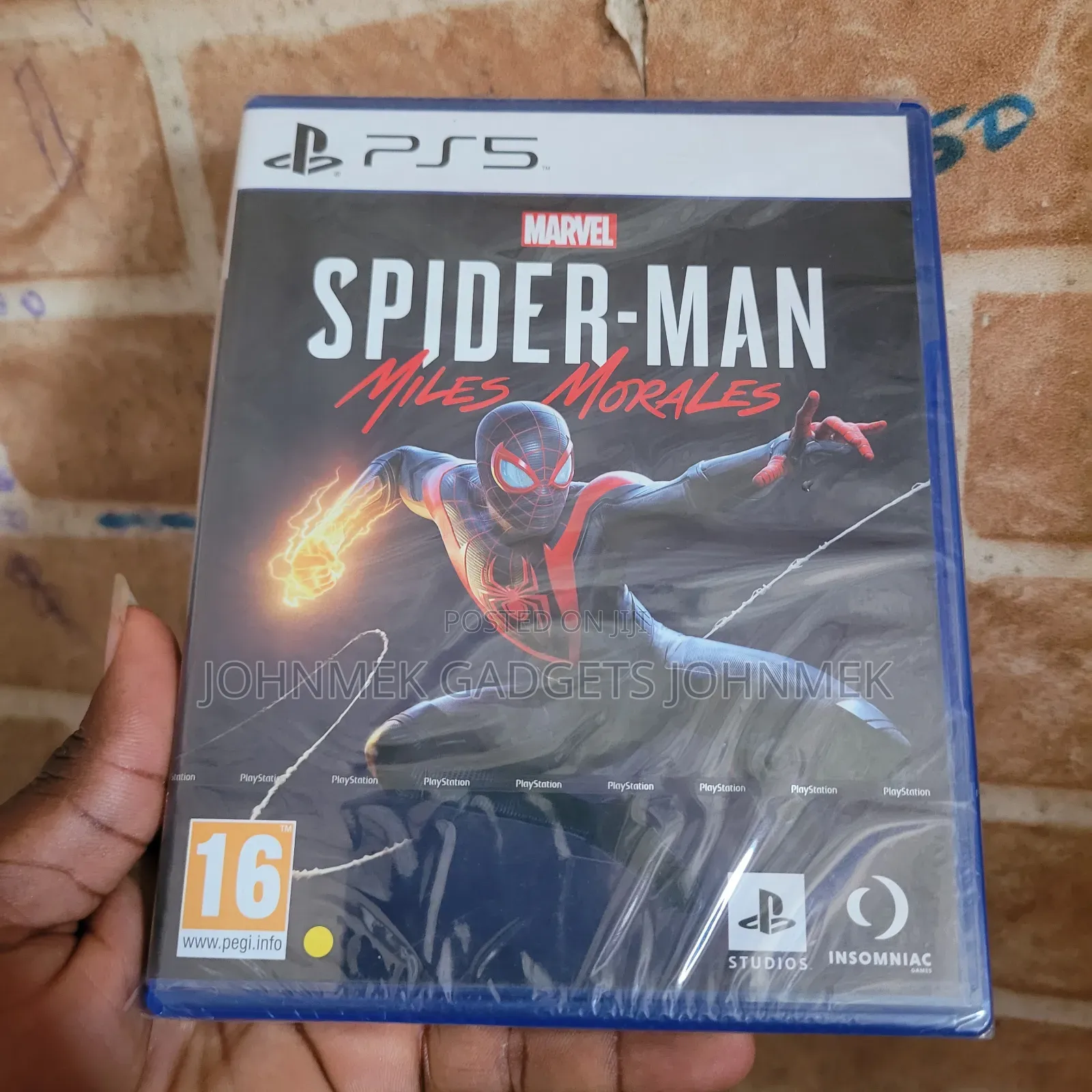 Spiderman Miles Morales Ps5 Game Disc