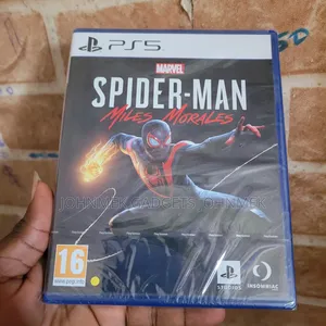 Spiderman Miles Morales Ps5 Game Disc