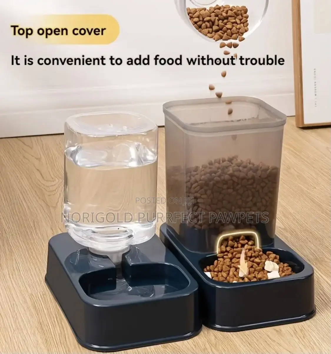 Automatic Pet Feeder and Water Dispenser