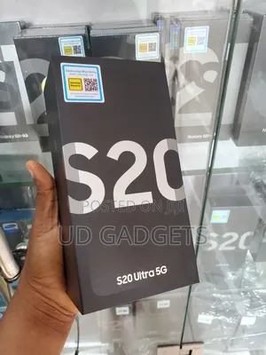New Samsung Galaxy S20 Ultra 5G 256 GB Blue
