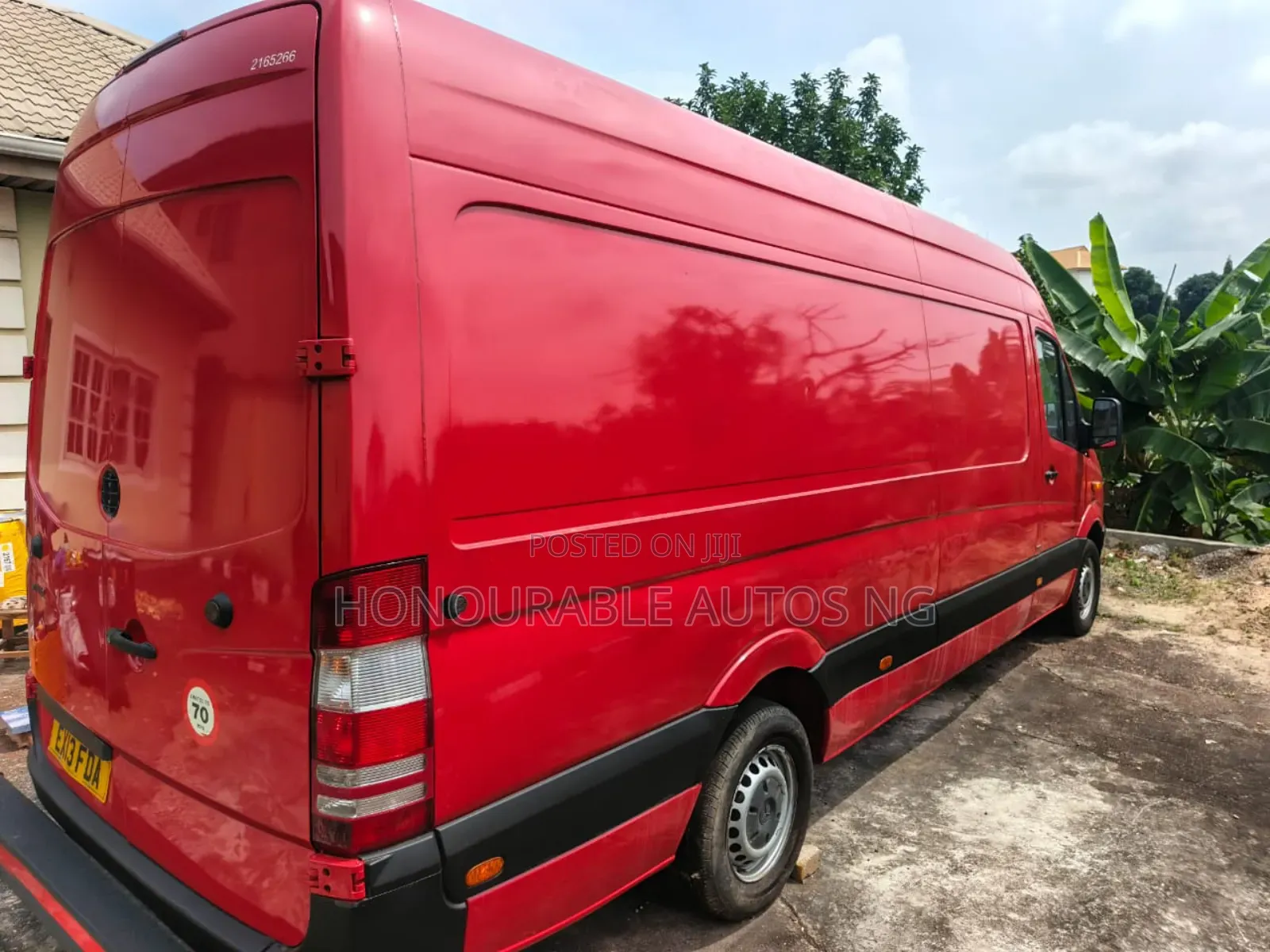 Mercedes-Benz Sprinter 2014 Red