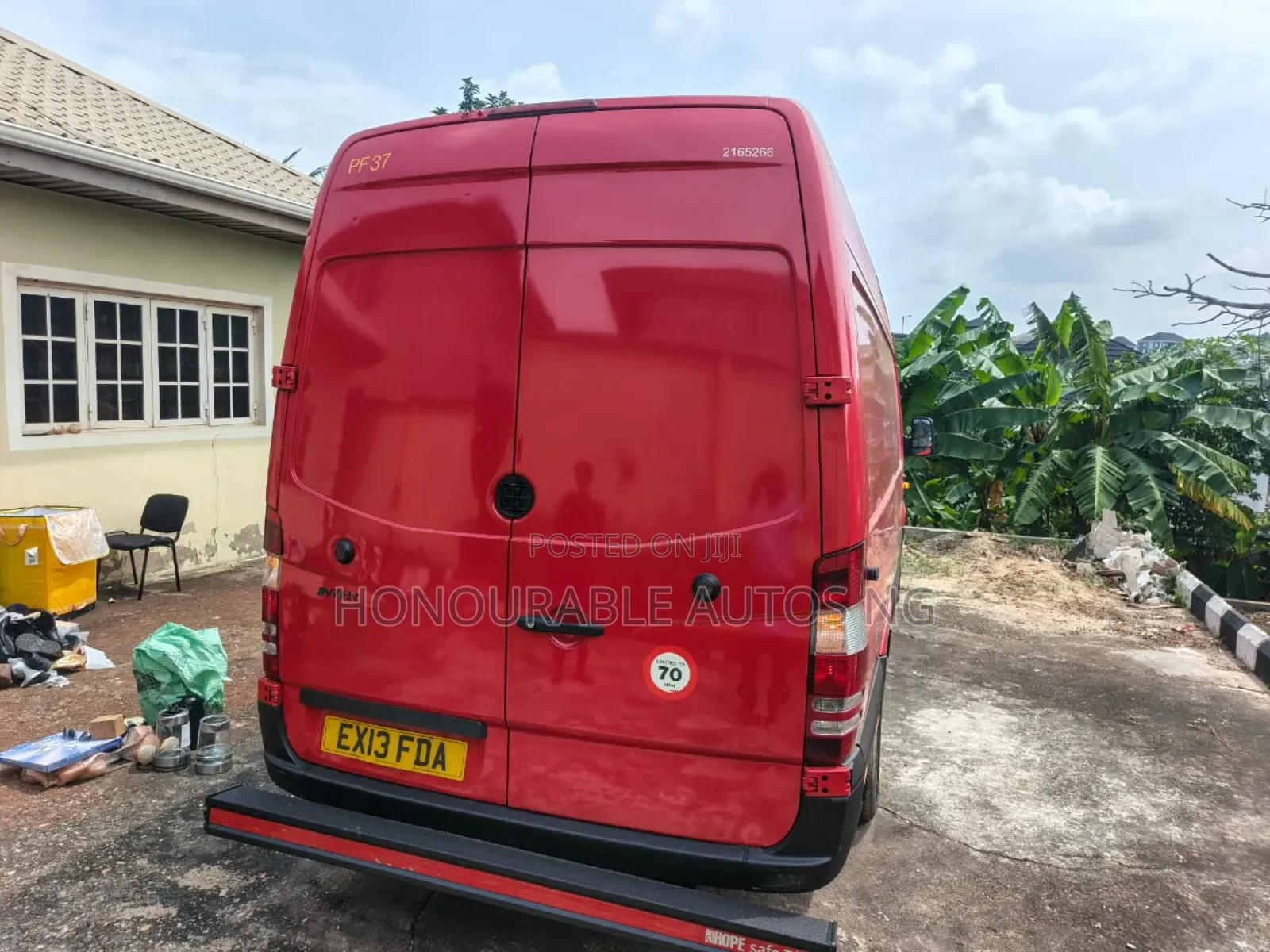 Mercedes-Benz Sprinter 2014 Red