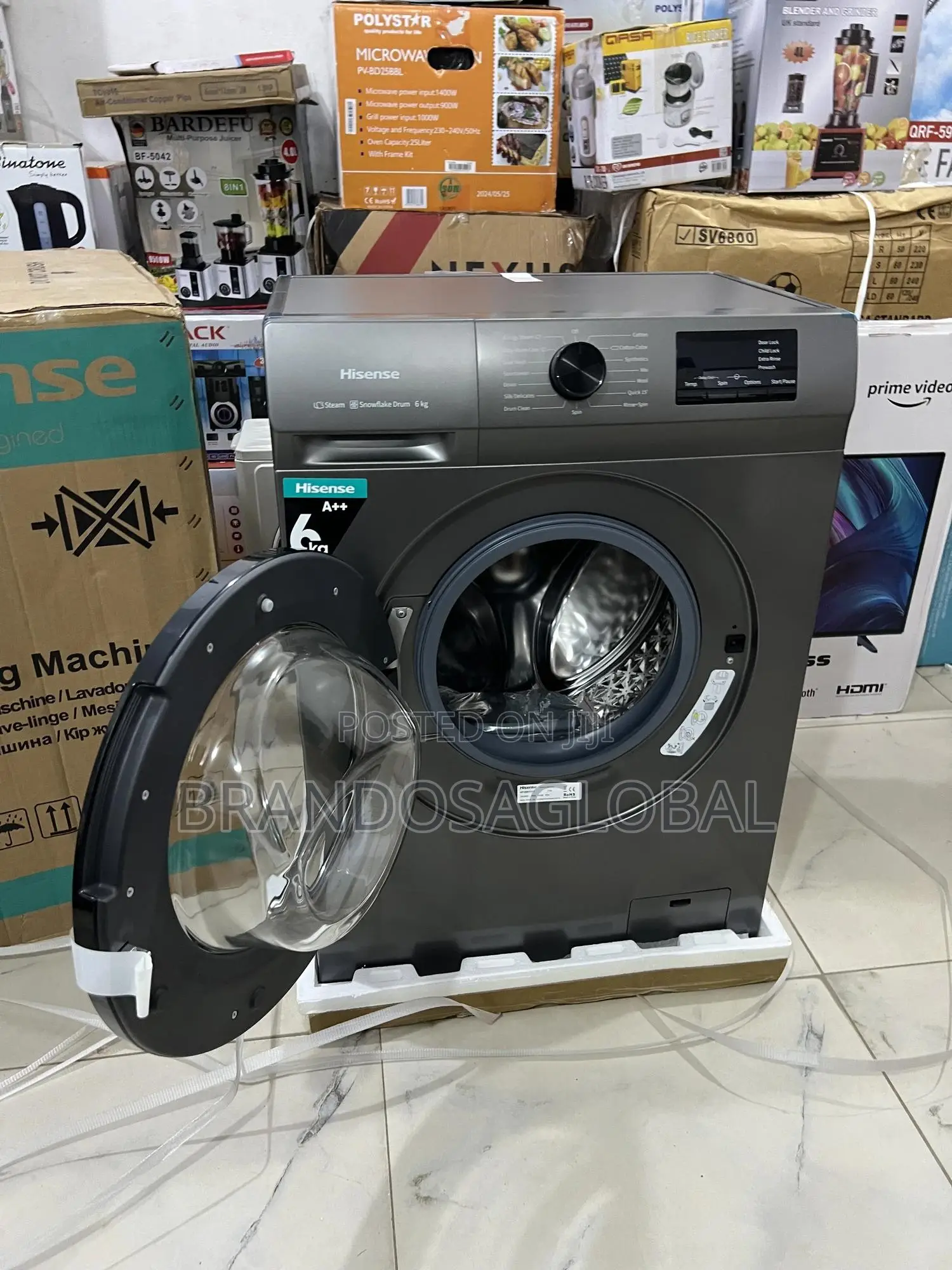 Hisense 6kg Front Load Machine – Gentle on Clothes