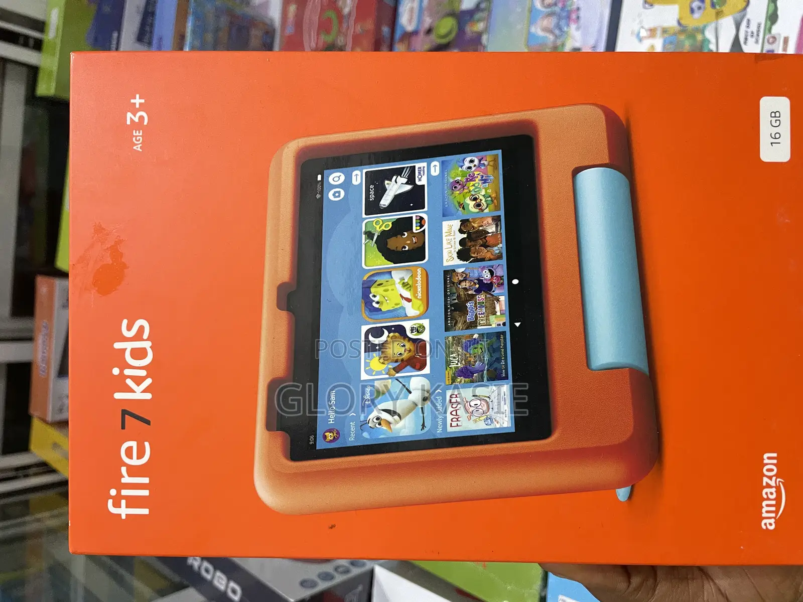 New Amazon Fire 7 16 GB Red