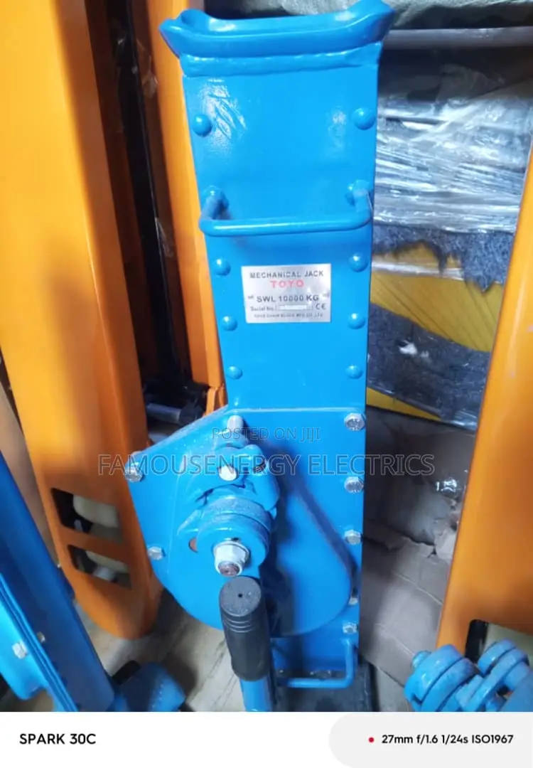 Mechanical Jack 10 Tonnes, 10000 Kg