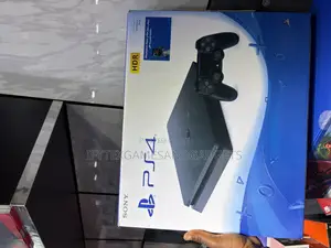 New Ps 4 Slim 500gb With 2 Pads and 12 Games Online and Offline