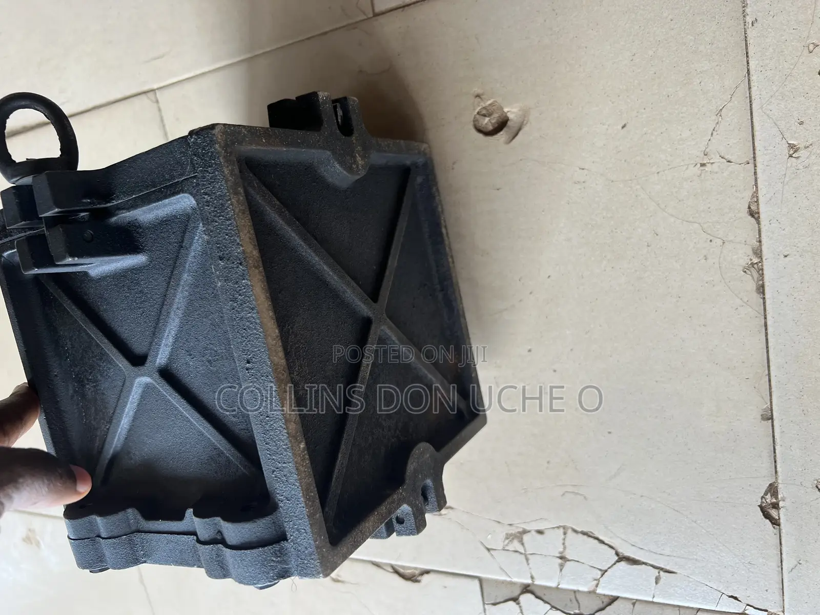 150mm Cast Iron Concrete Cube Mould