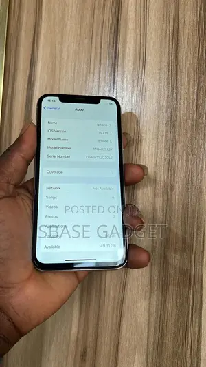 Apple iPhone X 64 GB White