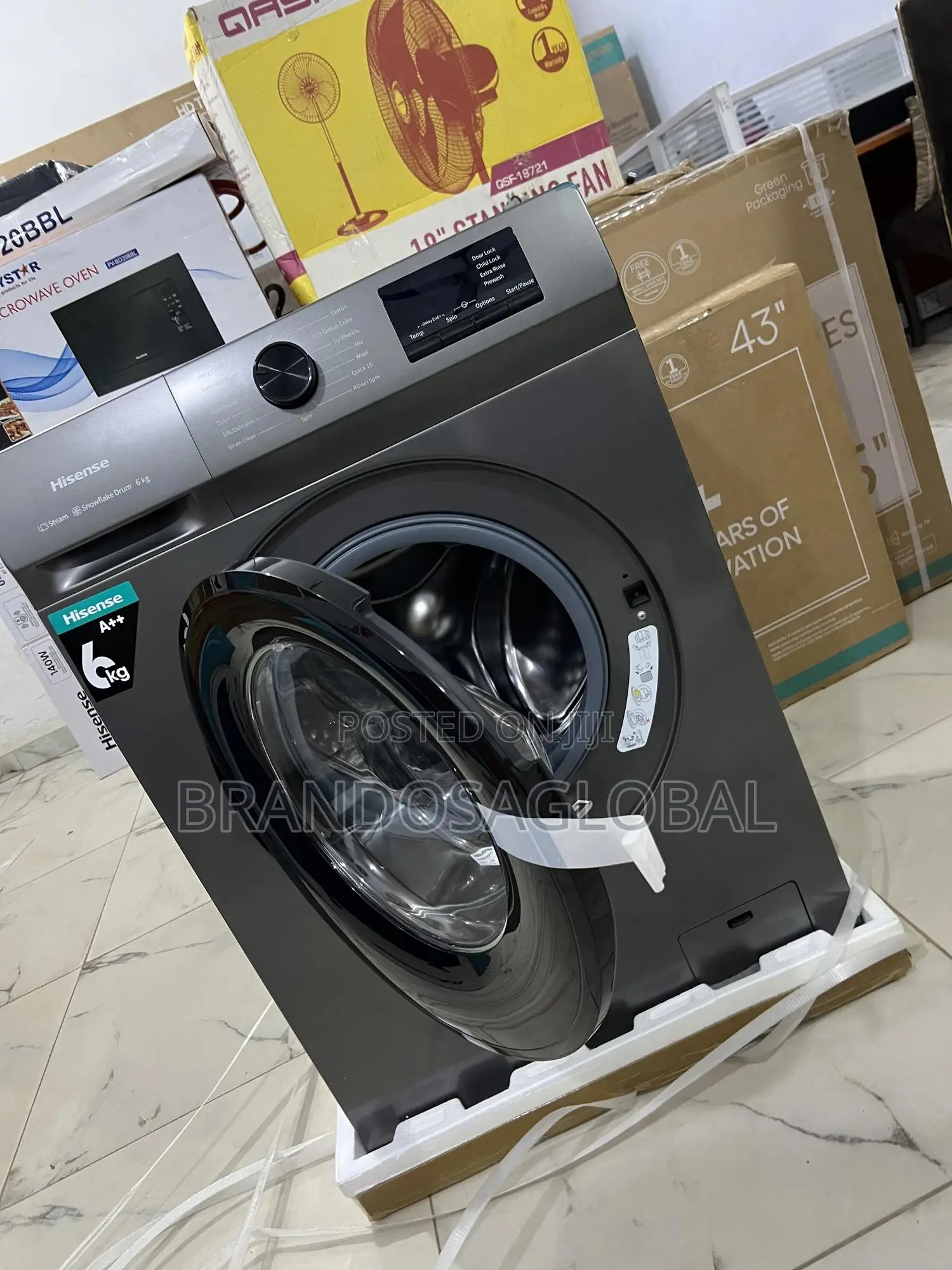 Automatic Washing Machine – Hisense 6kg Front Loader