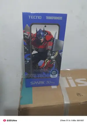 New Tecno Spark 30 Pro 256 GB Black