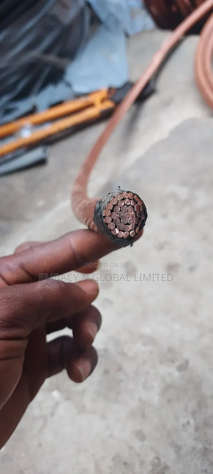 120mm 1core Bare Copper