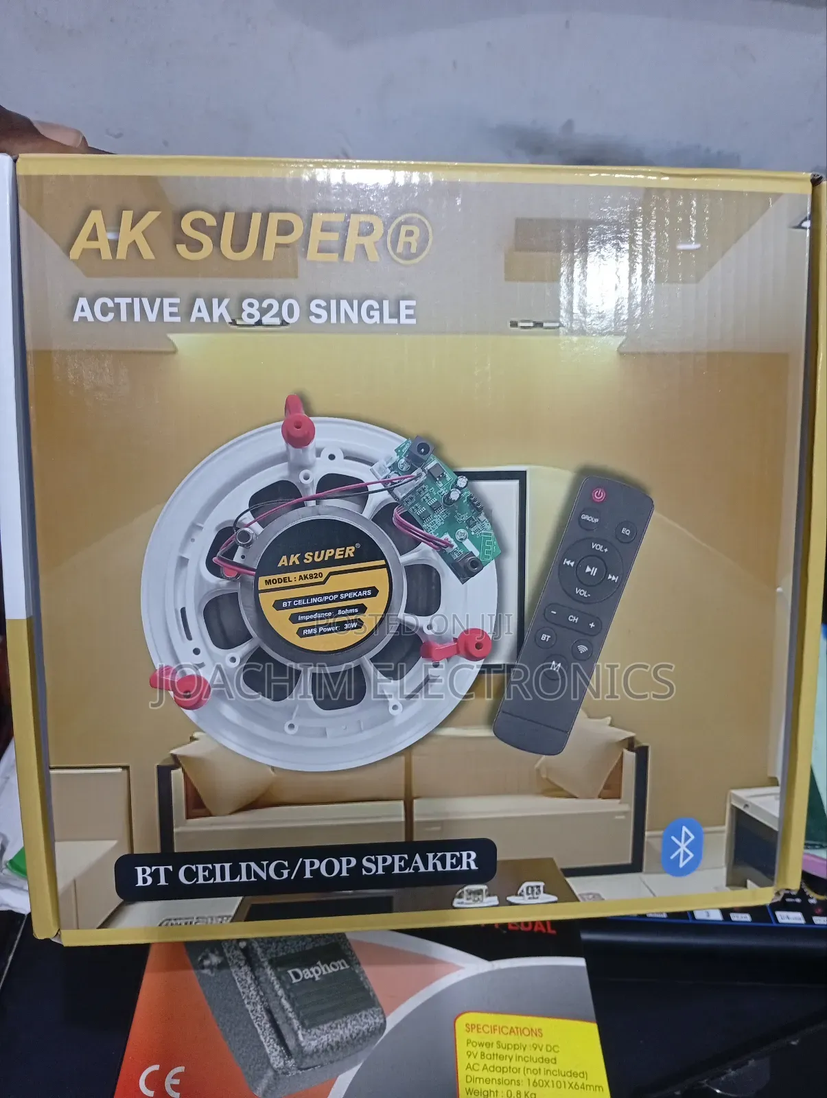 Original Ak Super Bluetooth Celling Speaker 30w