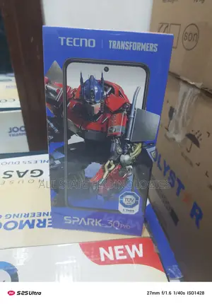 New Tecno Spark 30 Pro 256 GB Black