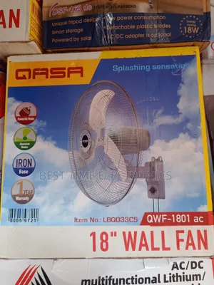 18" Qasa Electrical Wall Fan