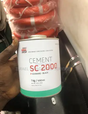 Rema Tip Top Cement Sc 2000 Schwartz Black 1kg /690 Ml