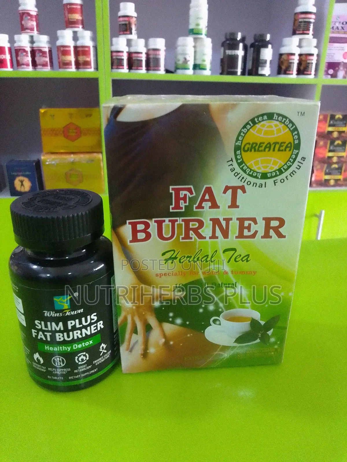 Fat Burner Herbal Tea + Fat Burner 21 Days Weight Loss