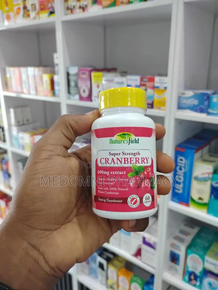 Nature’S Field High-strength Cranberry – 60 Capsules