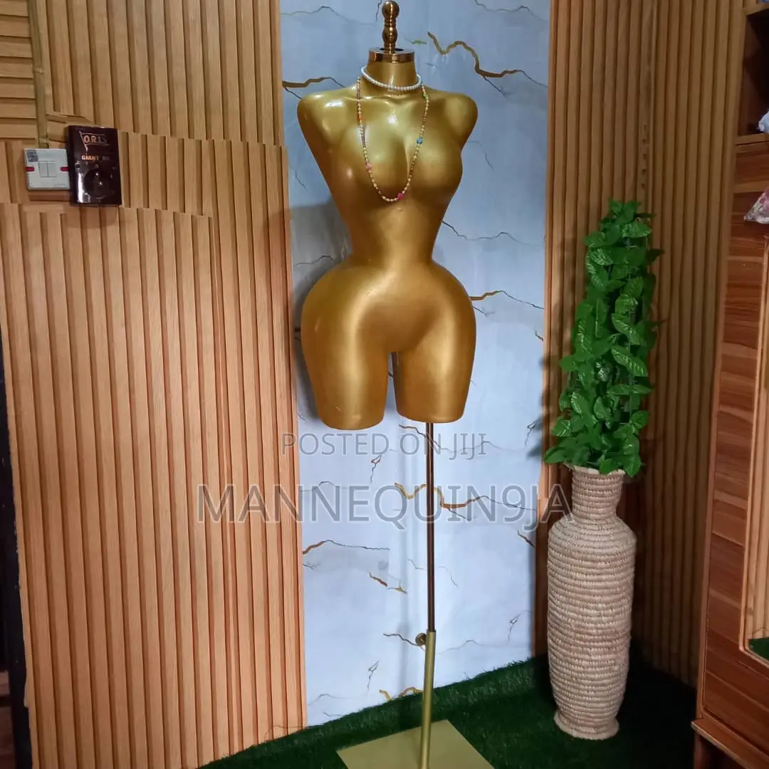 Half BBL Gold Mannequin
