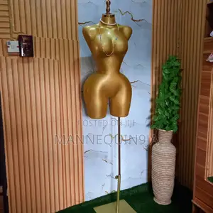 Half BBL Gold Mannequin