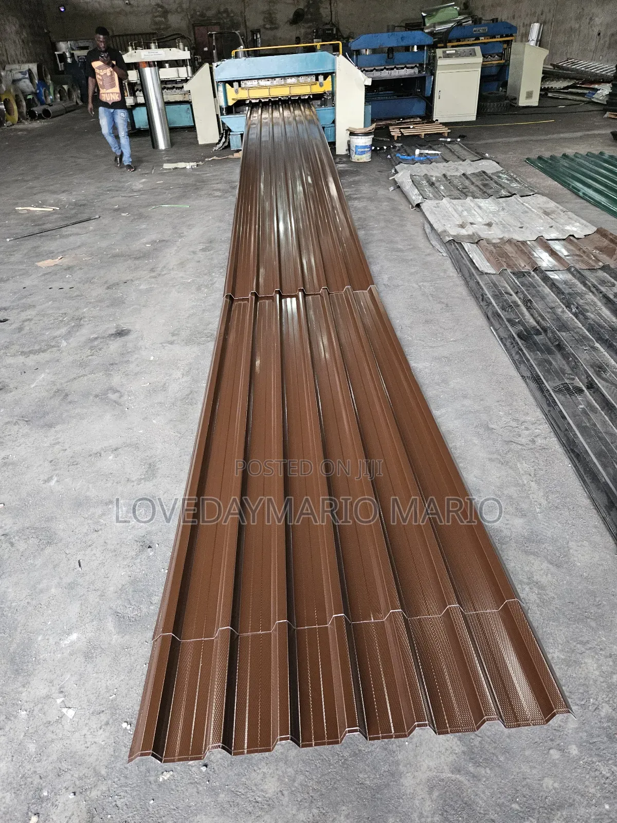 Aluminium Roofing Sheet Bozac Standard Ovanbeak Zero Alloyed