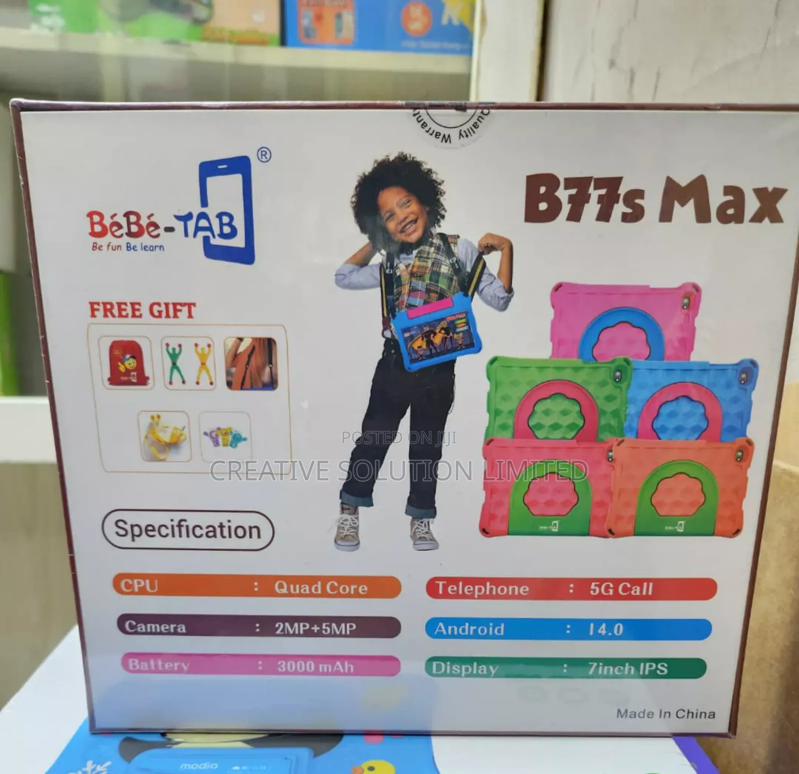 Bebe-Tab B77smax Kids Tablet