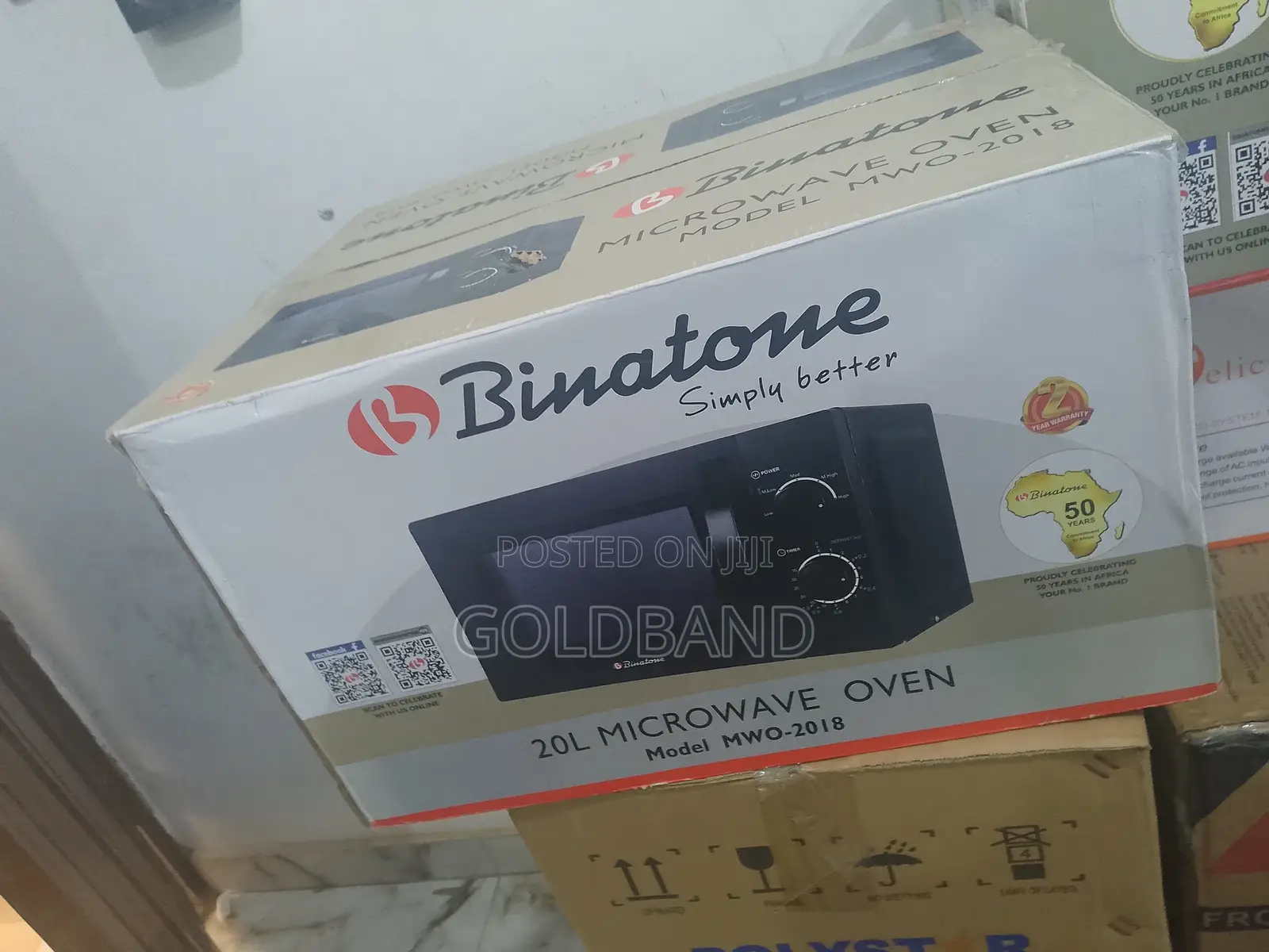 Binatone 20l Microwave Oven – With Timer Settings