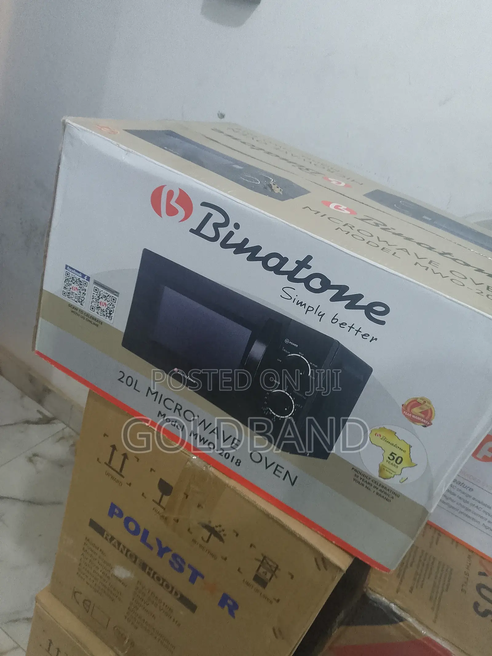 Binatone 20-Litre Microwave – With Defrost Function