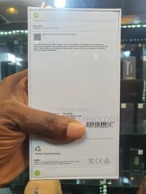 New Apple iPhone 16 128 GB