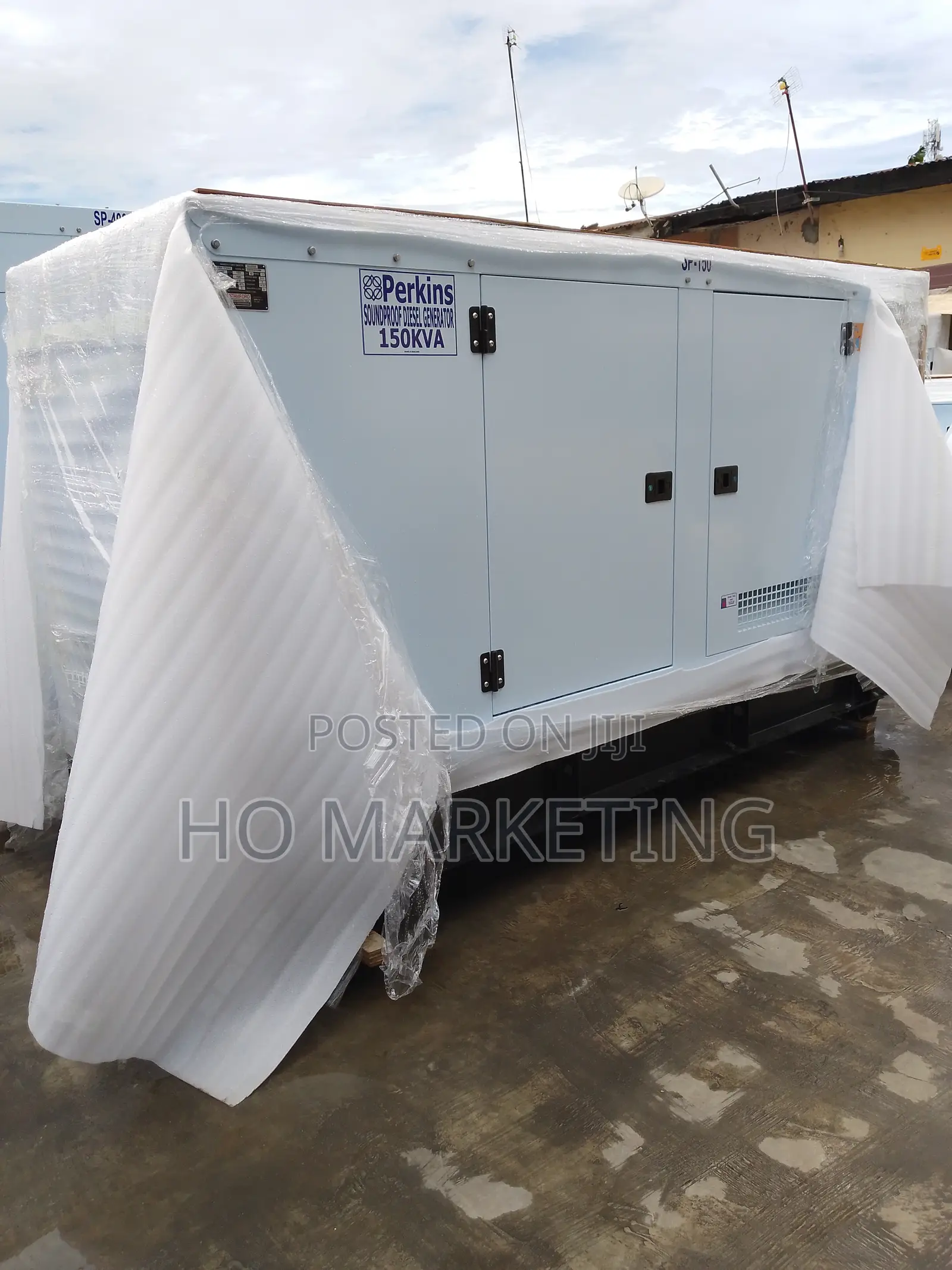 Perkins 150 Kva Three-Phase Generator for Heavy Loads