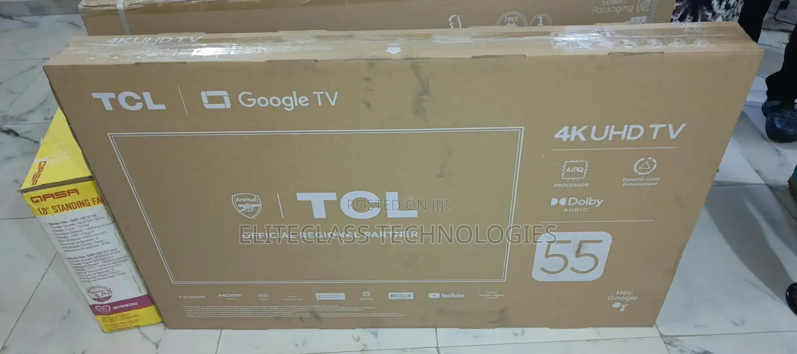 Pixie TCL 55′′ Uhd Google Tv (55p635)