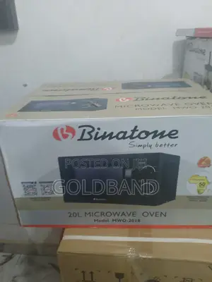 Binatone 20-Litre Microwave – With Safety Lock System