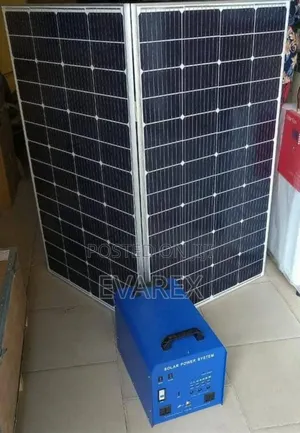 Energy Storage Solar Generator With Panels