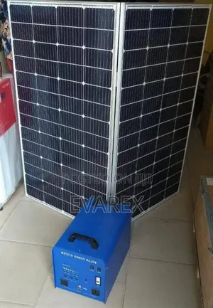 Energy Storage Solar Generator With Panels