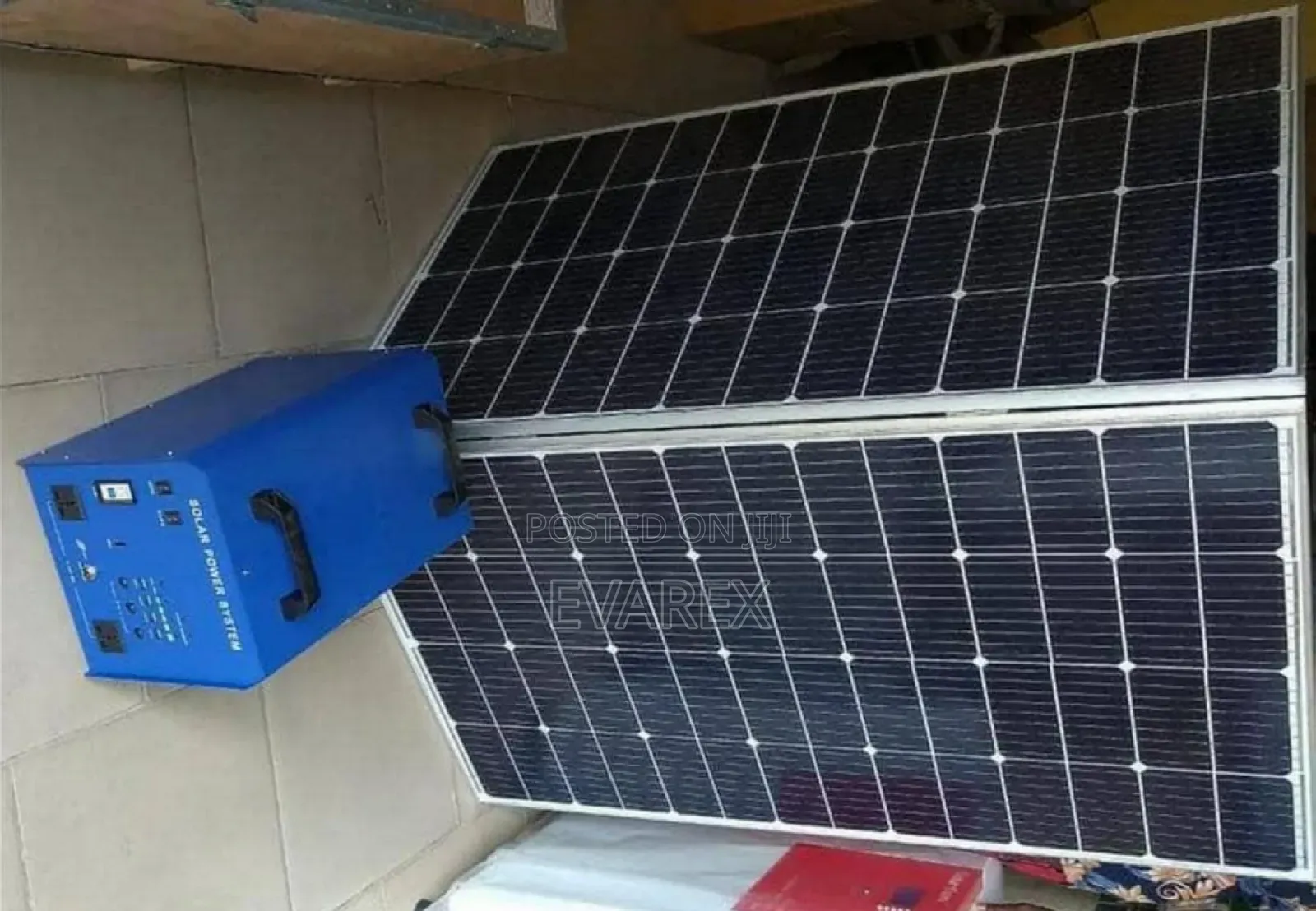 Energy Storage Solar Generator With Panels