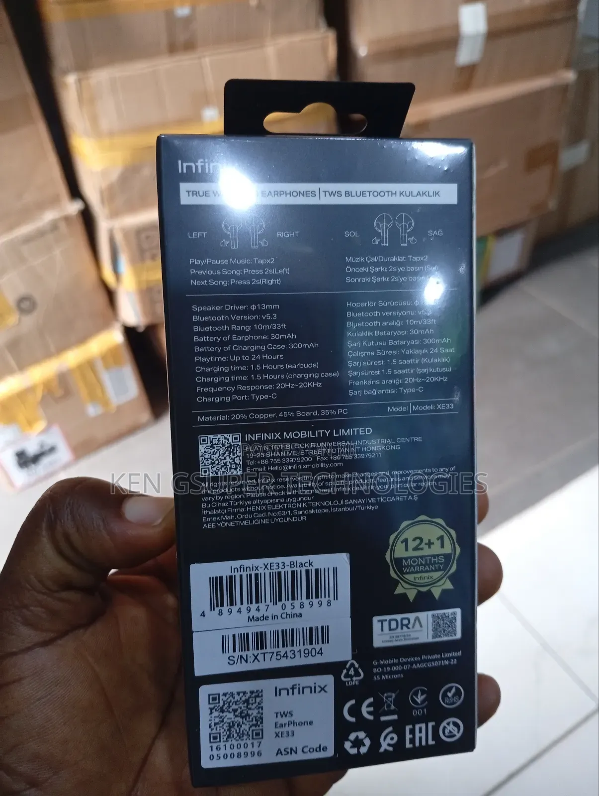 Xbuds 3 Lite Infinix