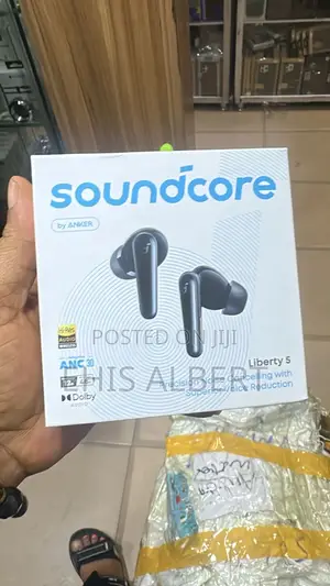 Soundcora by Anker Liberty 5 Noise-Cancelling Earbuds With Dolbyaudio