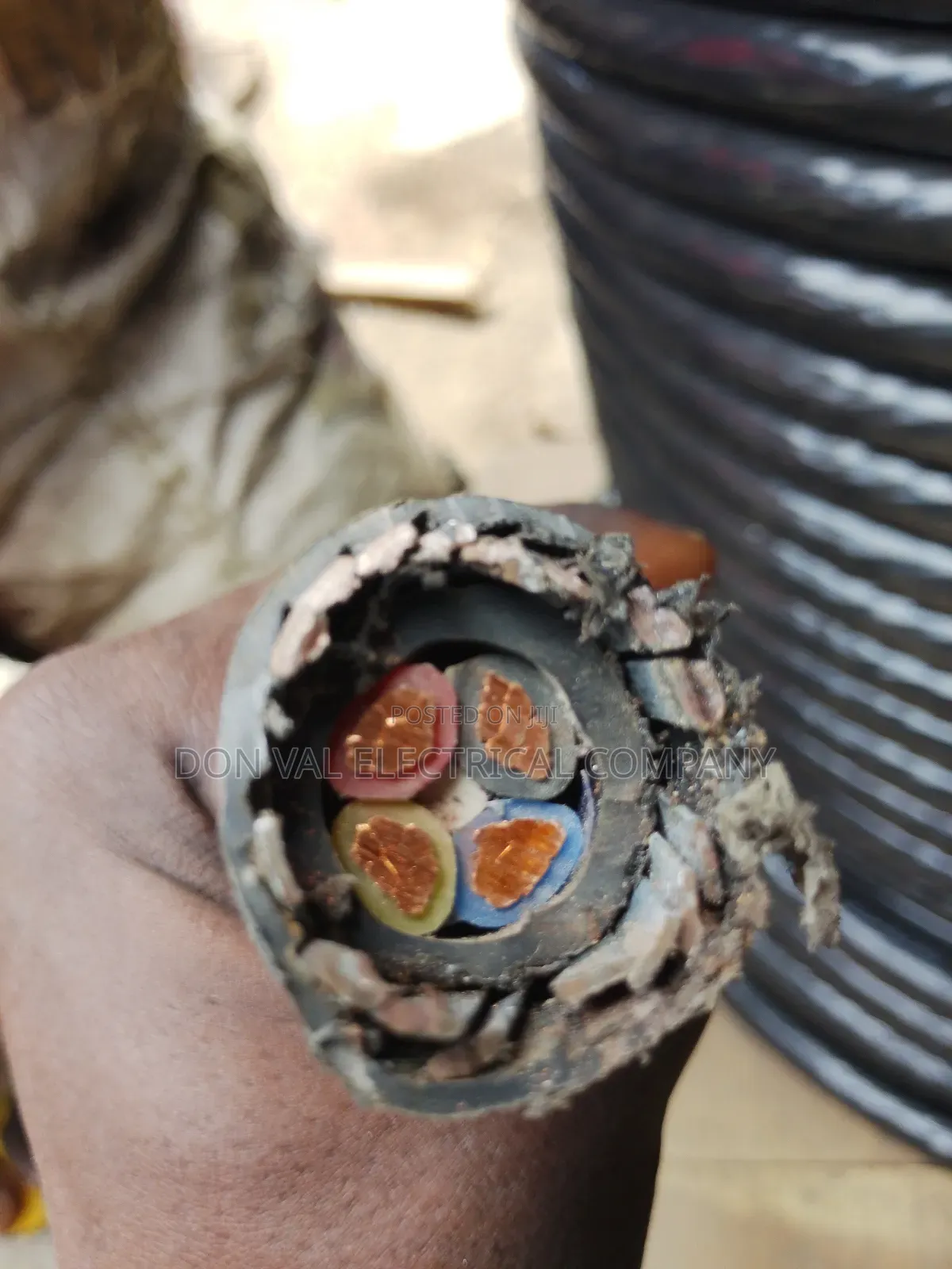 16mm Armoured Cable 4core