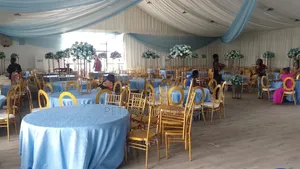 Gold Chilvary Chairs for Rent
