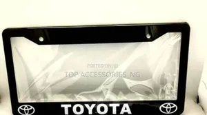 Toyota Plate Number Frame