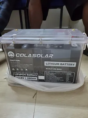 3.6kwh 12v Colasolar Lithium Battery 280ah
