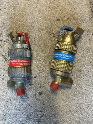 Automatic Flashback Arrestor W-66s for Acetylene.