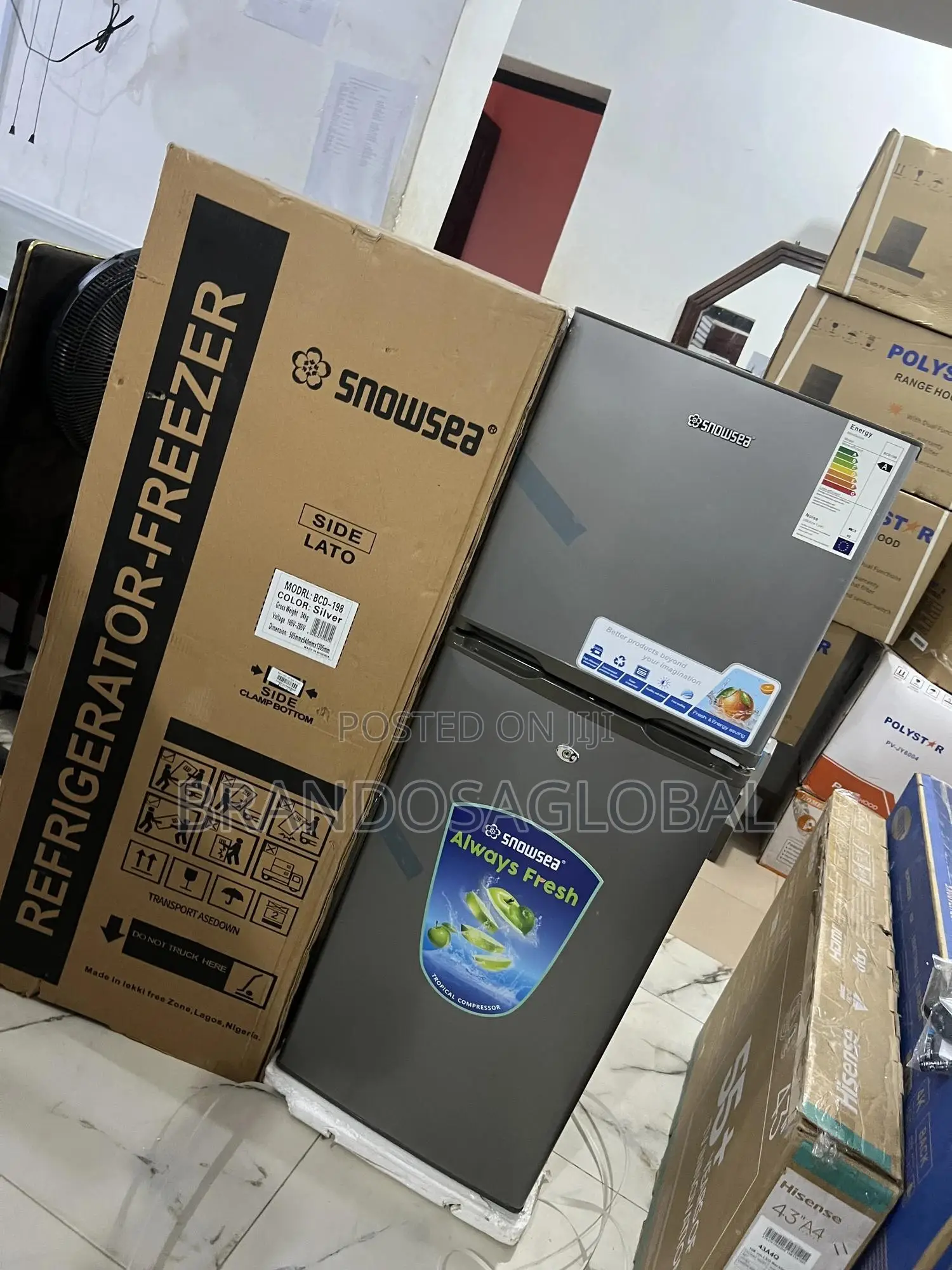Original Snowsea Bd-208 – Deep Freezer 150l Capacity