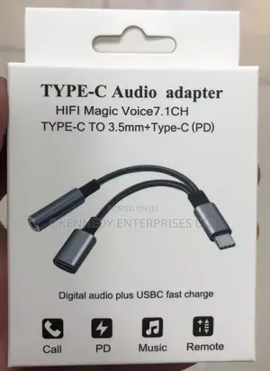 Type-C Audio Adapter 2in1