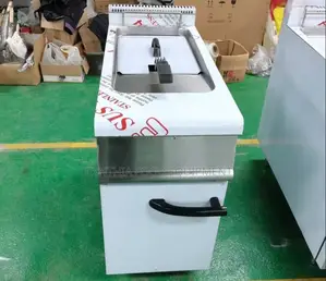 Single Standing Gas Deep Fryer