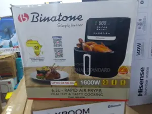 Binatone Air Fryer 6.5l – Oil-Free Cooking