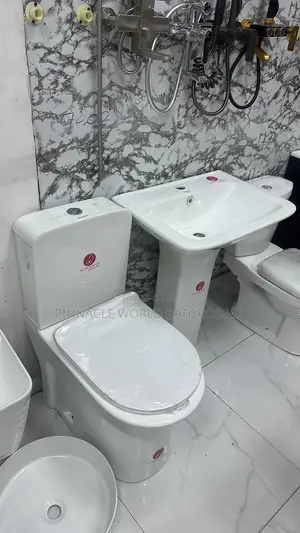 England White Wc and Washing Hand Basin 01