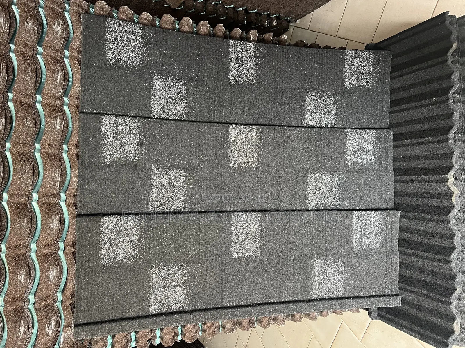 Guaranteed Black Shingle With Peach