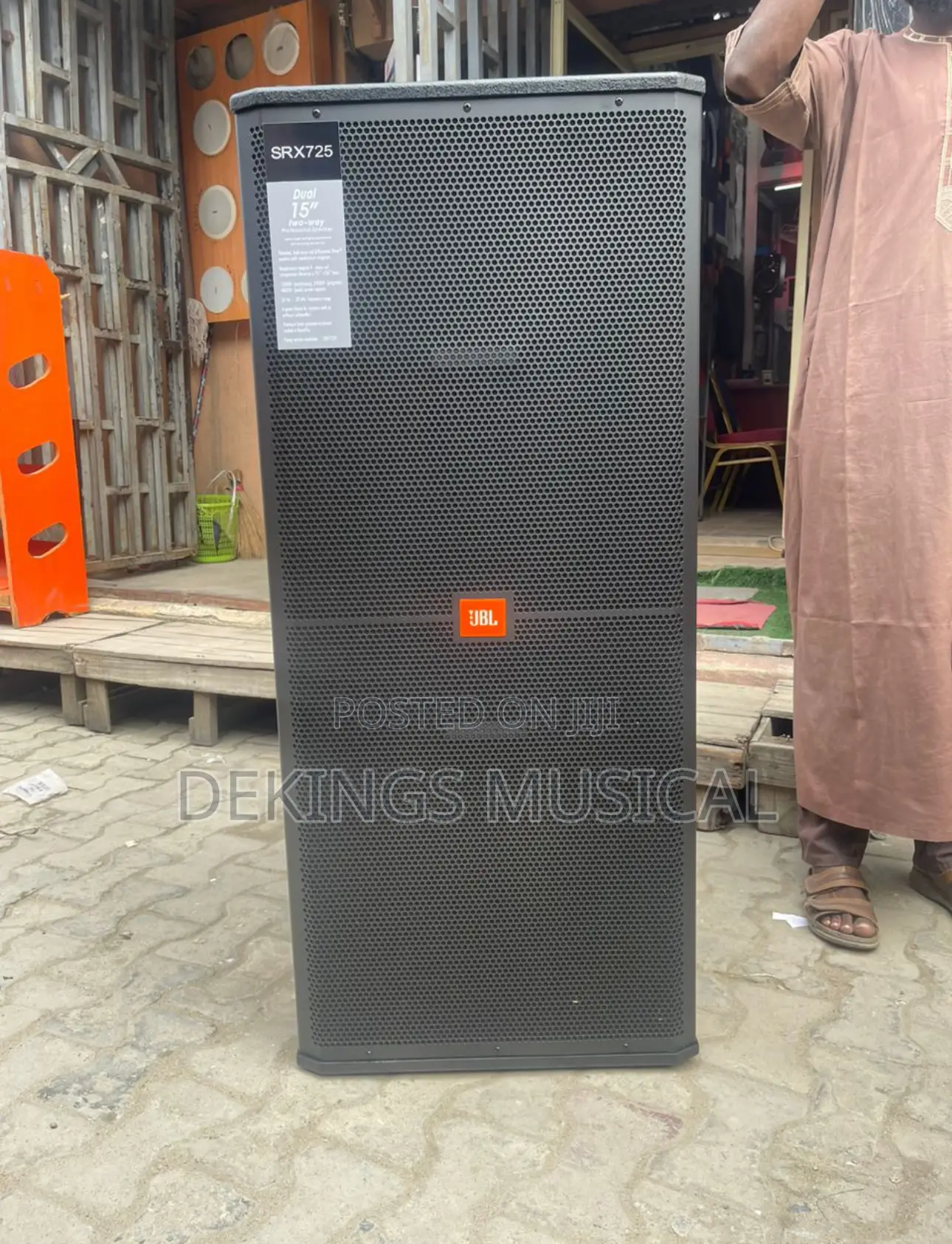 JBL Srx725 Full Range Speakers