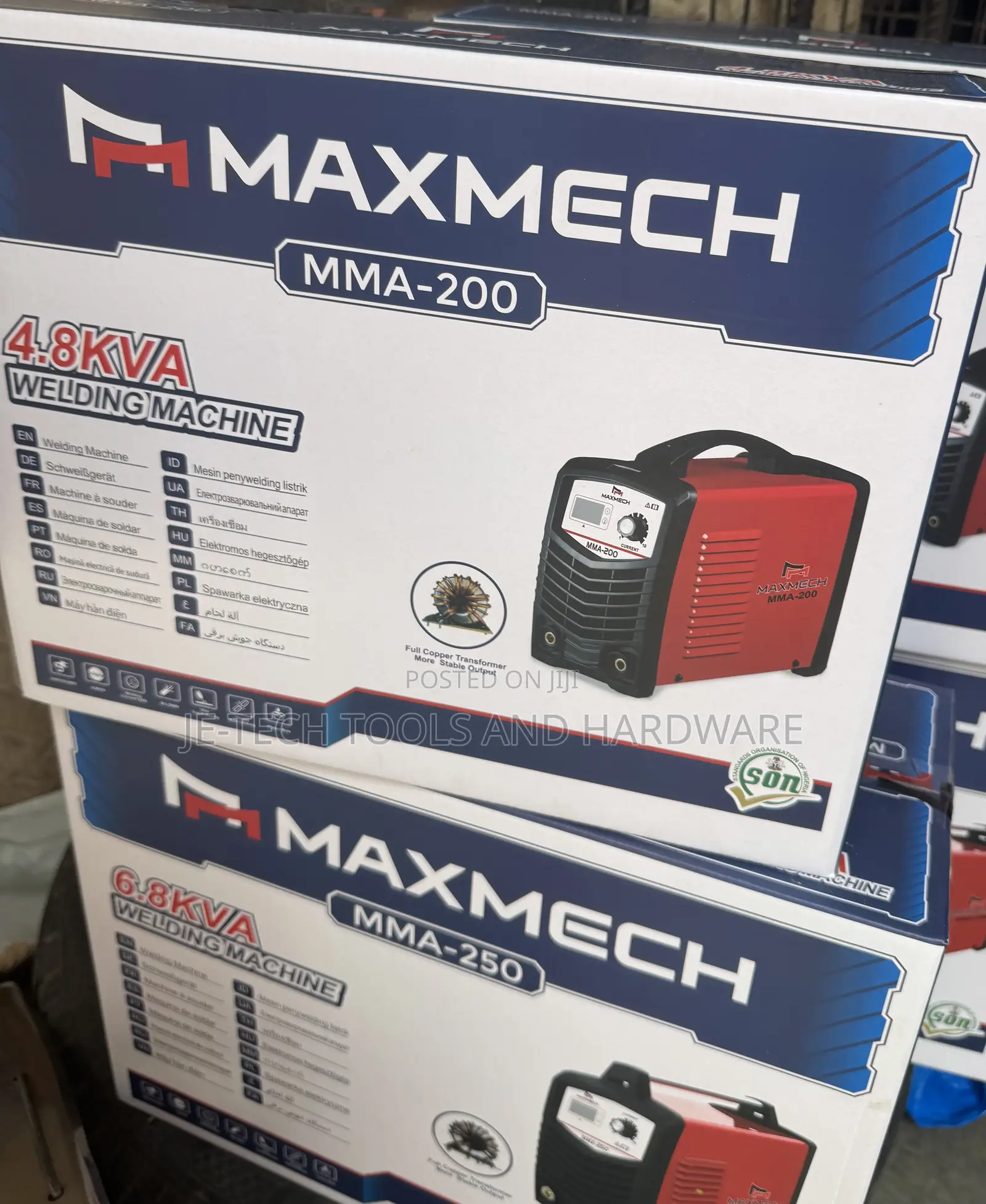 Maxmech Mma-200 Welding Machine.
